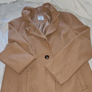 Old Navy Women's Camel Pea Coat